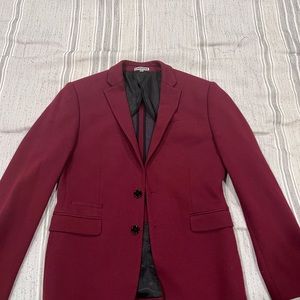 Express Slim Photographer Textured Knit Blazer